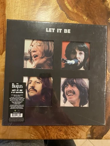 The Beatles Let It Be 5 LP SEALED 180g Half Speed MONO STEREO Deluxe Set