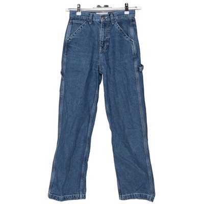Topshop, Jeans, Größe: 30, Blau, Baumwolle/Polyester, Einfarbig, Denim #XLd