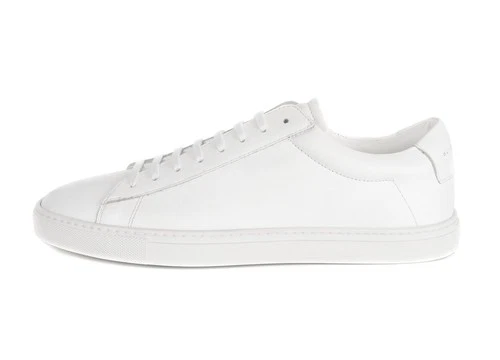OLIVER CABELL SNEAKERS Low1 white calfskin made in Italy luxury 43 usa 10