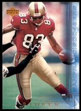 2000 Upper Deck J.J. Stokes San Francisco 49ers #189