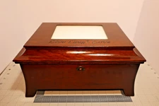 Live, Laugh and love Wooden Jewlery Box W/ Mirror and picture holder