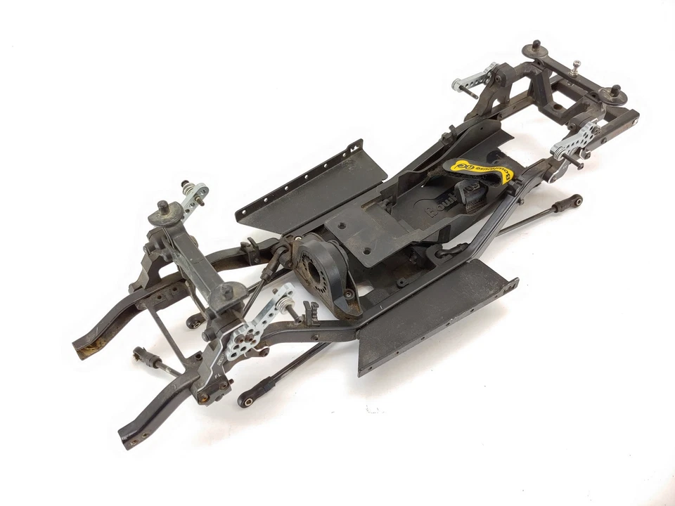 Traxxas TRX-4 Metal Chassis Frame w/ Skidplate, Samix Aluminum Towers, Links etc - Image 3 of 4