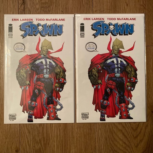 Spawn #266 Cover B Todd McFarlane Color Both High Grade - Picture 2 of 3