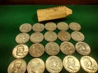 G - AU/BU PDS 90% Silver Franklin Half Dollars - Roll of 20 DIFFERENT - $10 Face