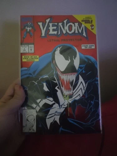 Venom Lethal Protector #1 Vintage Marvel Comics 1993, Part One of Six