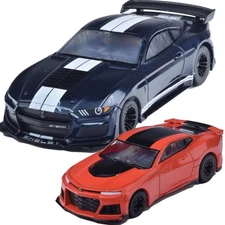AFX Exclusive Ford Mustang Chevy Camaro ZL1 HO Slot Car for Auto world