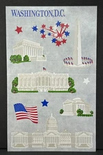 Mrs. Grossman’s WASHINGTON D.C. Scrapbooking Stickers 2001