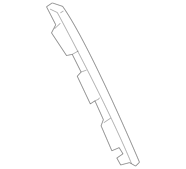 Moldura de ventana para Ford (N/P GD9Z-54215A04-A)