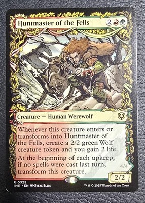 Huntmaster of the Fells (Showcase) NM #325  Innistrad Remastered MTG