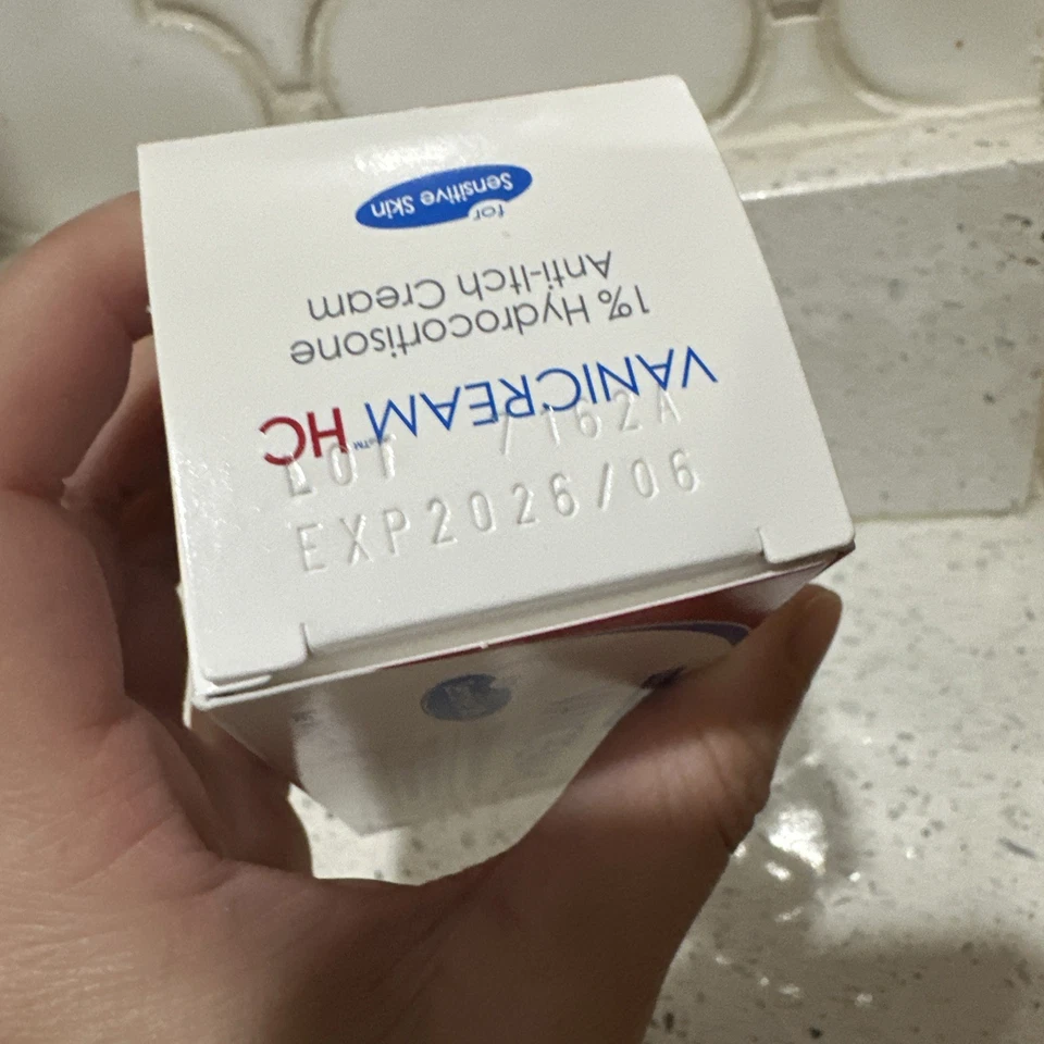 Vanicream HC 1% Hydrocortisone Anti Itch Cream Eczema Dermatitis Psoriasis 2oz - Image 2 of 2