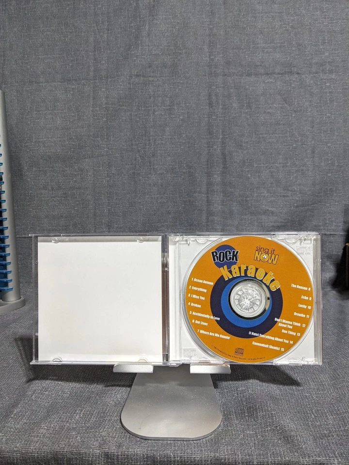 Rock Karaoke Summer 2004 CD Sing It Now 15 Hits Pop Rock Sing Along - Image 3 of 3