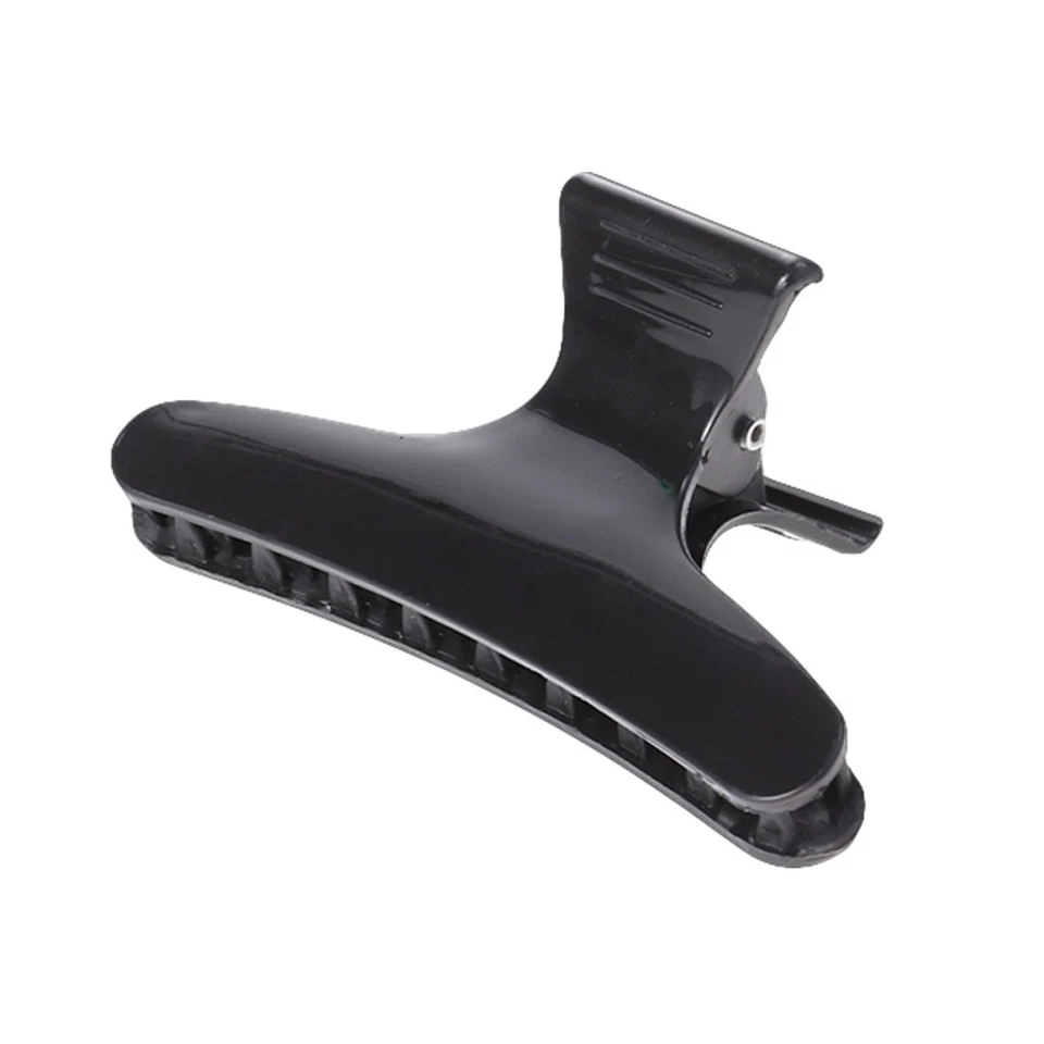 8PCS Clamps Non- Styling Claw Hair Clips for Hair Salon (Black) - Image 4 of 4