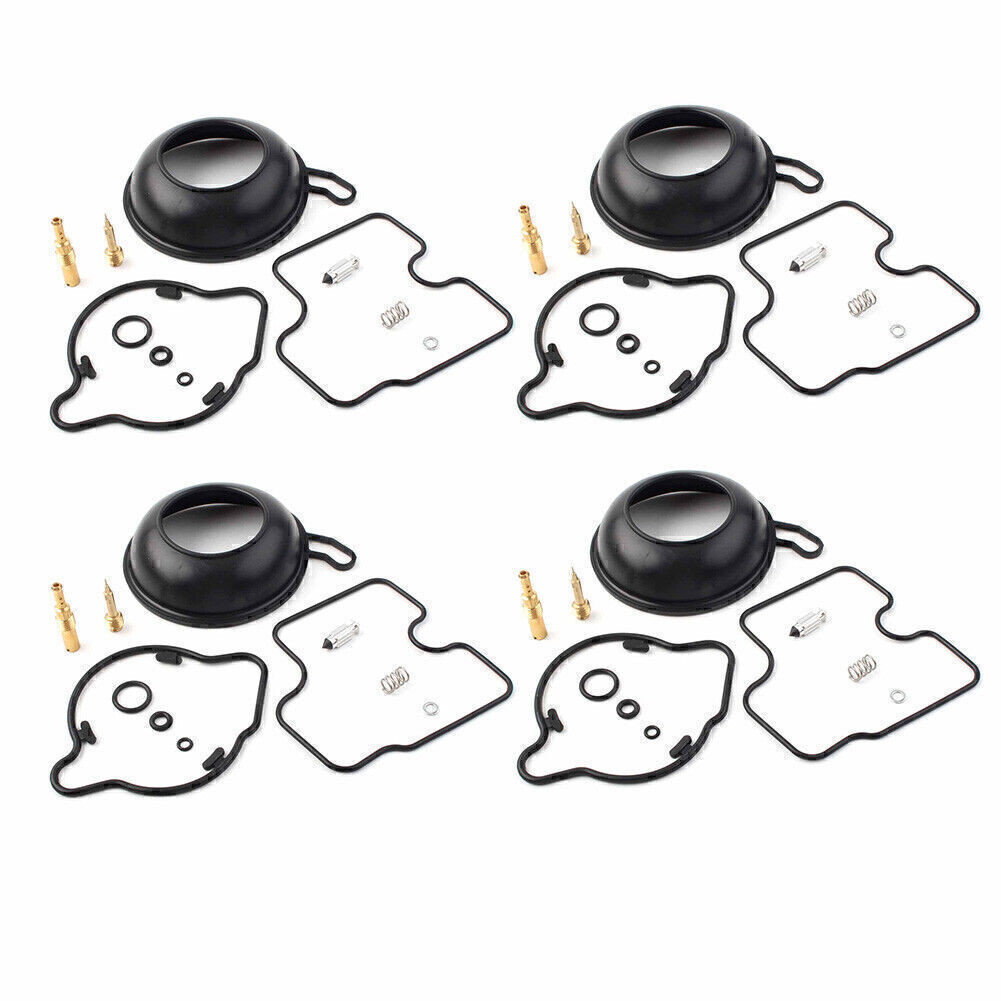 4X Carburetor Rebuild Repair Kit Diaphragm For Honda VFR750F 1994-1997 VFR 750F