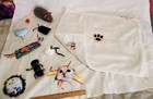 Deluxe KITTY CAT LOUNGER KNEADING BLANKET MAT 'A' - white fleece & sherpa +8TOYS — photo 2