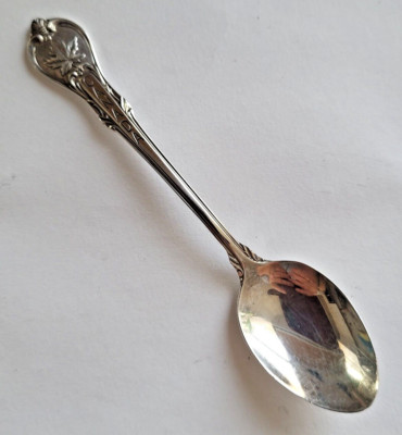 native essence 純銀 シルバー スプーン カナダ ギフトにも Sterling Silver Canada Spoon - Souvenir | eBay