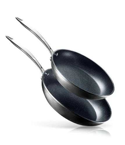 Granitestone Pro Hard Anodized Nonstick 2 Pack Fry Pan Set - 10’’ & 11.5’’