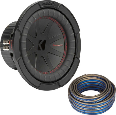 48CWR82 Compr 8'' Subwoofer, DVC, 2-Ohm - Includes Speaker Wire