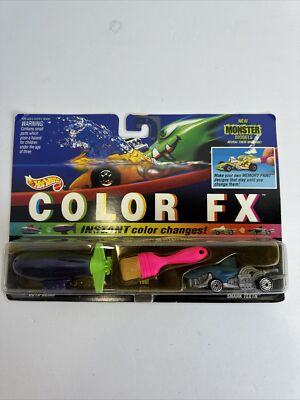 HOT WHEELS COLOR FX - OCTO-BLIMP / SHARK TEETH - COLOR CHANGING - 1994 NIB