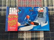 Vintage 1993 Kenner Shaq Attaq Pocket Shot Basketball Game Shaquille O'Neal