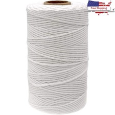 Jute Twine String 3ply Natural Hemp Rope 328ft Crafts Gardening Packing DIY New