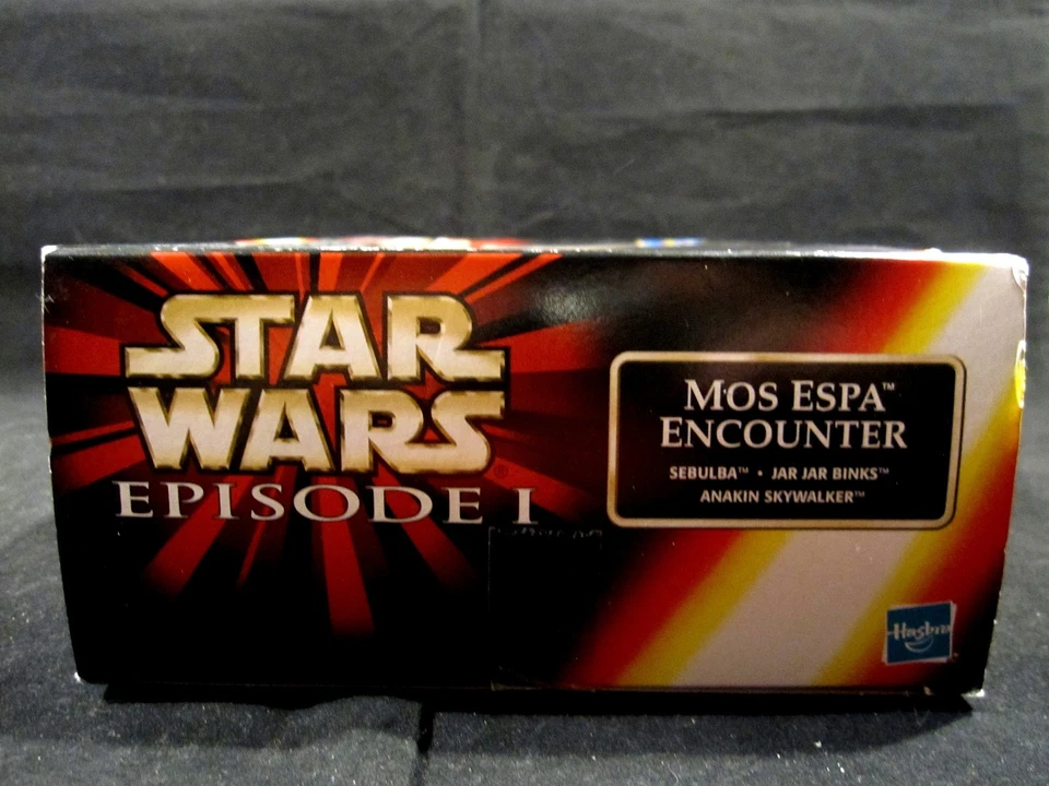 Hasbro Star Wars Episode I Mos Espa Encounter Sebulba, Jar Jar Binks, Anakin... - Image 4 of 4