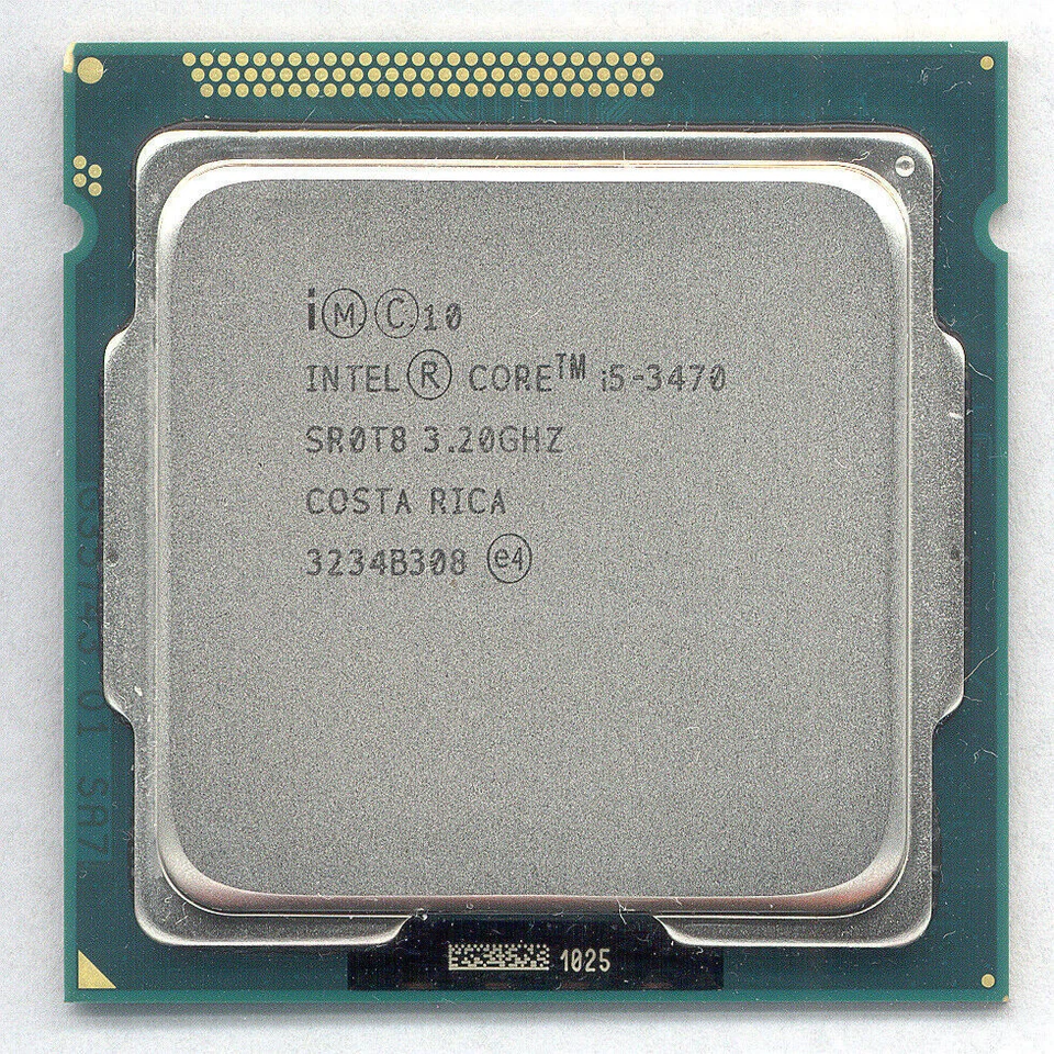 Intel Core i5-2300 i5-2320 2400 2500 3330 3450 3470 3570 LGA1155 CPU processor - Image 4 of 4