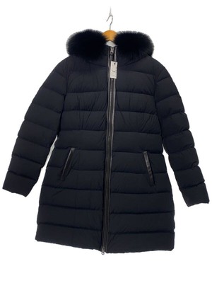 MACKAGE LONG DOWN JACKET CALLA-BX FOX FUR XL NYLON Black Used | eBay