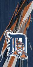 Set of Two Detroit Tigers Cornhole Board Wraps