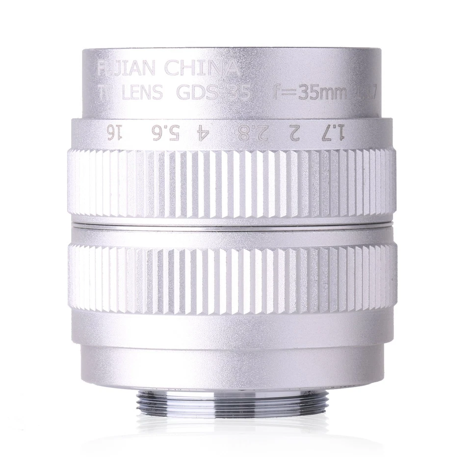 Fujian 35mm f/1.7 CCTV Lens Fixed Focal Lenses for Canon Sony C Mount Cameras S - Image 2 of 4