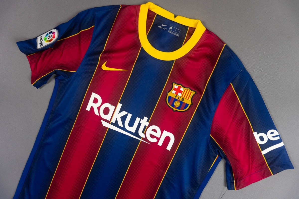 LEO MESSI FC BARCELONA 2020/2021 JERSEY HOME M MEDIUM ORIGINAL