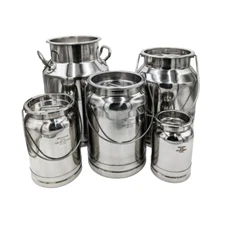 MilkMeister Stainless Steel Milk Can Totes