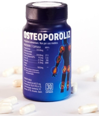 OSTEOPOROLIZ - 30 Kapseln-Prävention von Osteoporose und Knochenerkrankungen.