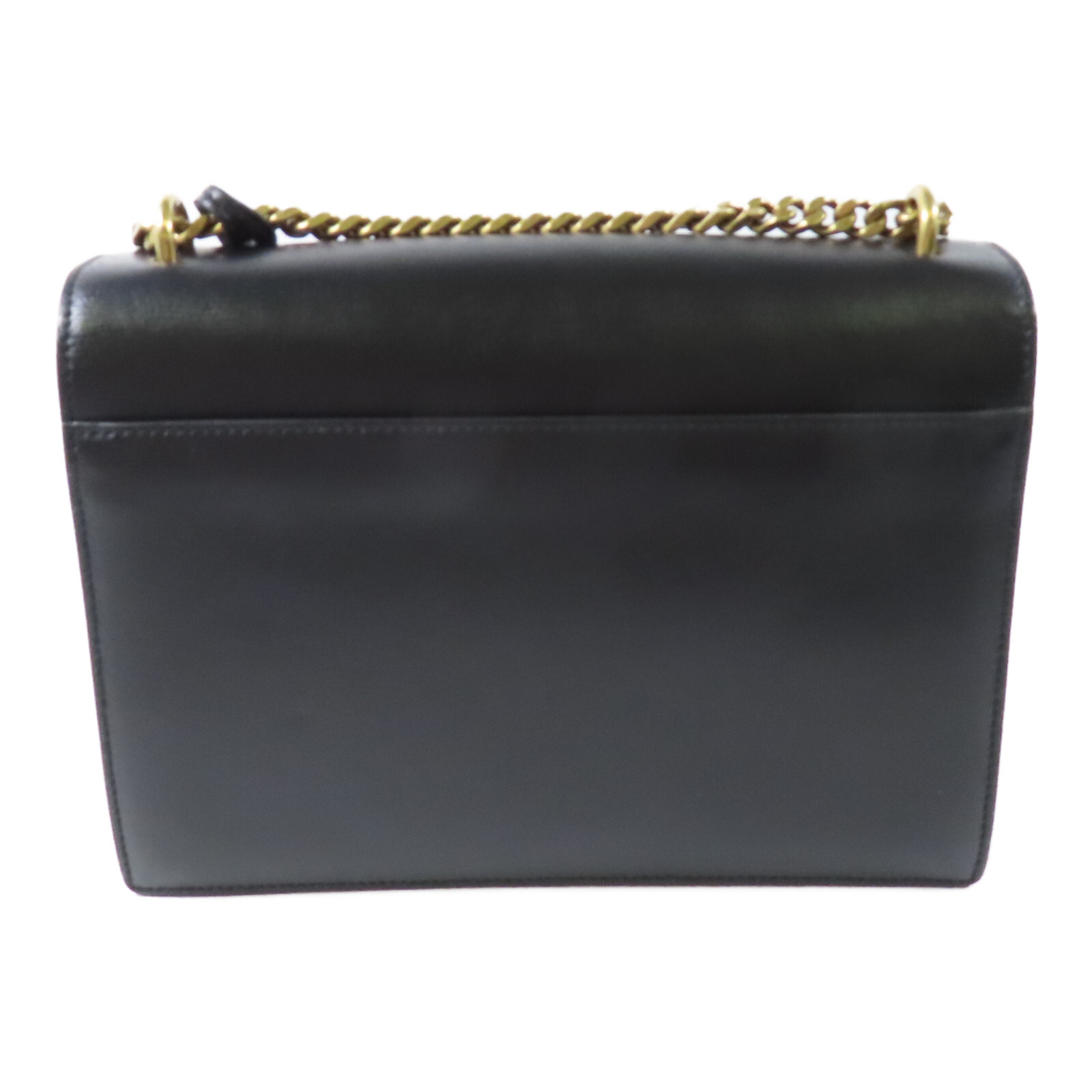 SAINT LAURENT YSL GHW Borsa a tracolla con catena 442906 Nero