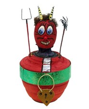 Krampus Candy Container / Candy Box / Teufel,...