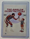 The Harlem Globetrotter Artist Signed "Basketball's No 1 Show" Trading Card 1/10