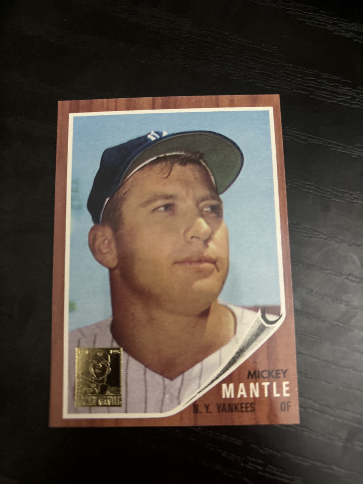 1996 Topps Mickey Mantle Commemorative Reprints 1962 Topps 12 Mickey