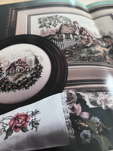 English Cottage Settings Book 96 Stoney Creek Collection Cross Stitch 1992 - Picture 2 of 4