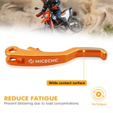 Tusk Polished Aluminum Clutch Lever For KTM 690 Enduro R 2019-2024 & 2026 – Direct Fit