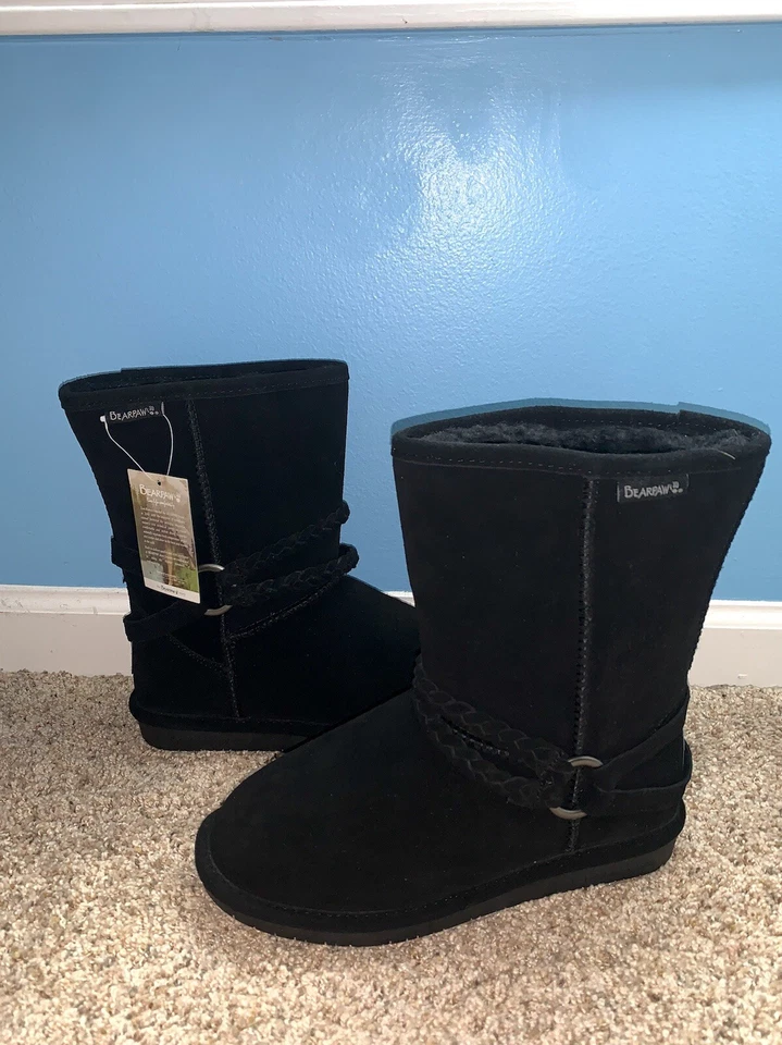 Nuevas botas BEARPAW Adele para niñas de Finish Line Foto 2 de 4