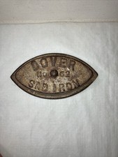 Dover No 62 Sad Iron Made in USA NO Handle Vintage Antique Heavy 4+ lb