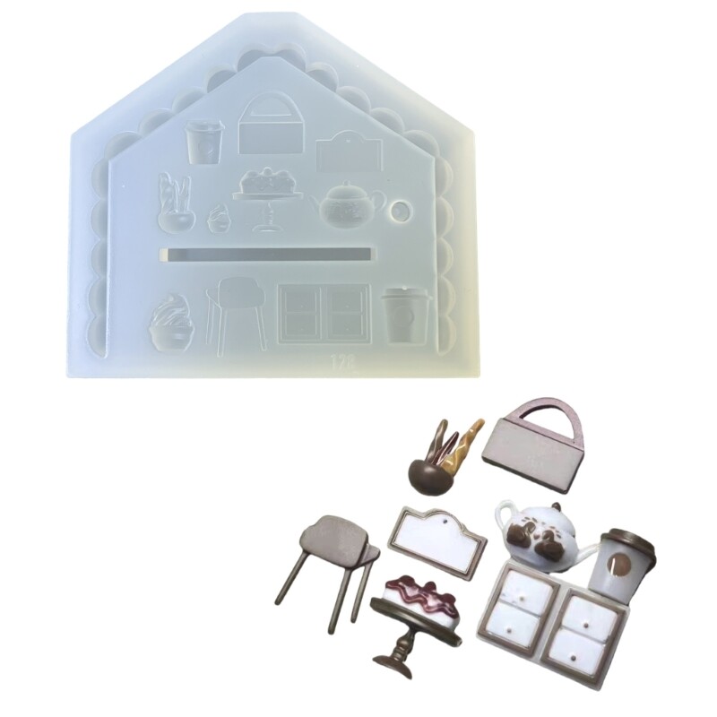 Silicone Molds for Desserts Jewelry Resin Crafts DIY