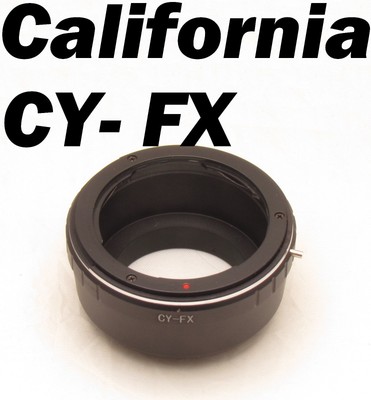 Contax Yashica CY C/Y Mount Lens Adapter Ring Tube to Fujifilm FX X Pro1 XE2 XM2