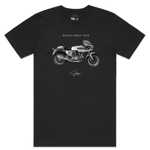 NEW LENTONI STREET ART - Ducati 900ss 1978 T Shirt - Sizes S - 5XL - Picture 11 of 18