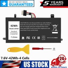 J0PGR Battery for Dell Latitude 12 5285 5290 E5285 2-in-1 T17G JOPGR RDYCT 1WND8