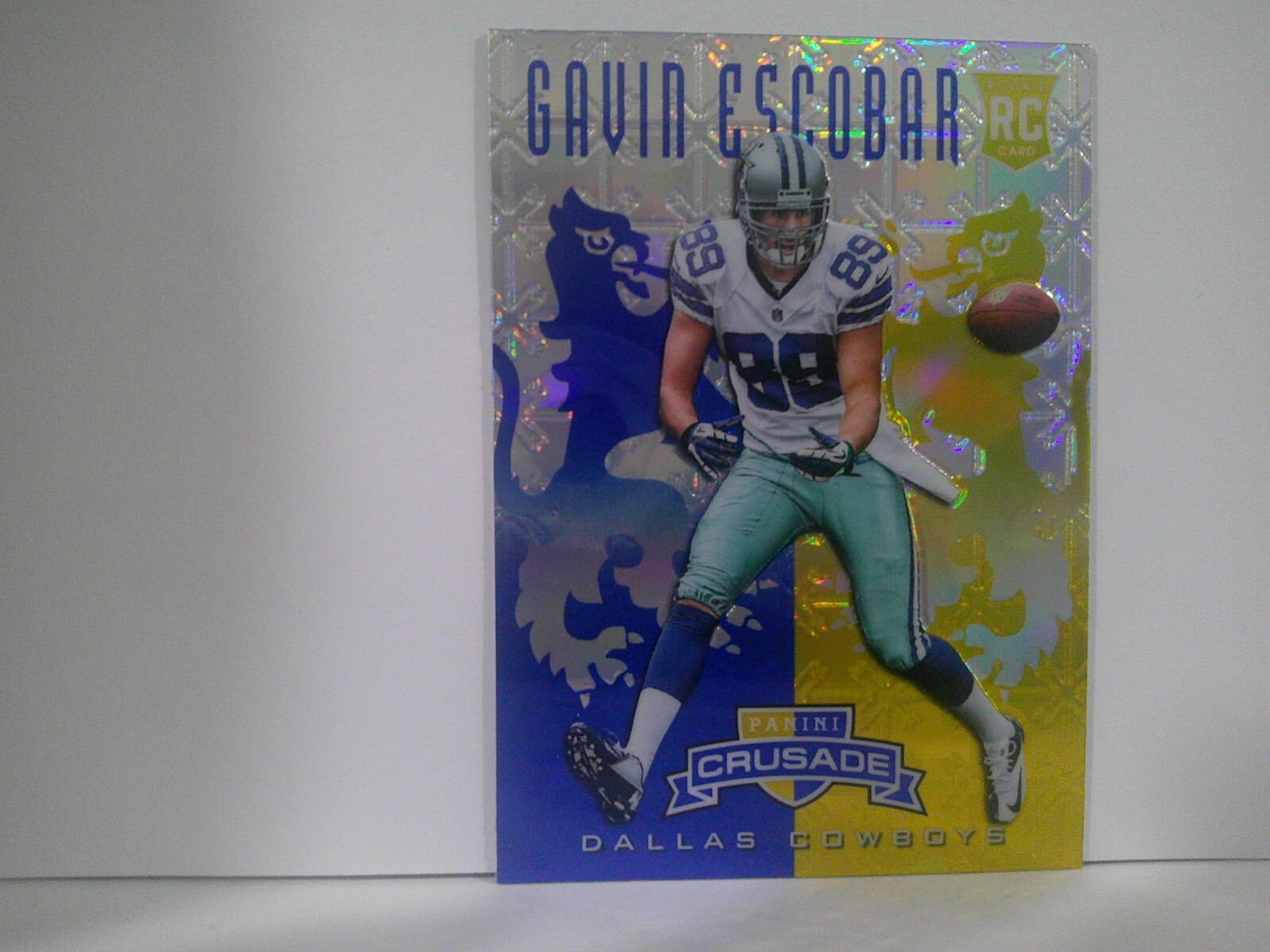 2013 Panini Rookies & Stars Rookie Crusade Blue Gavin Escobar #9 Rookie RC