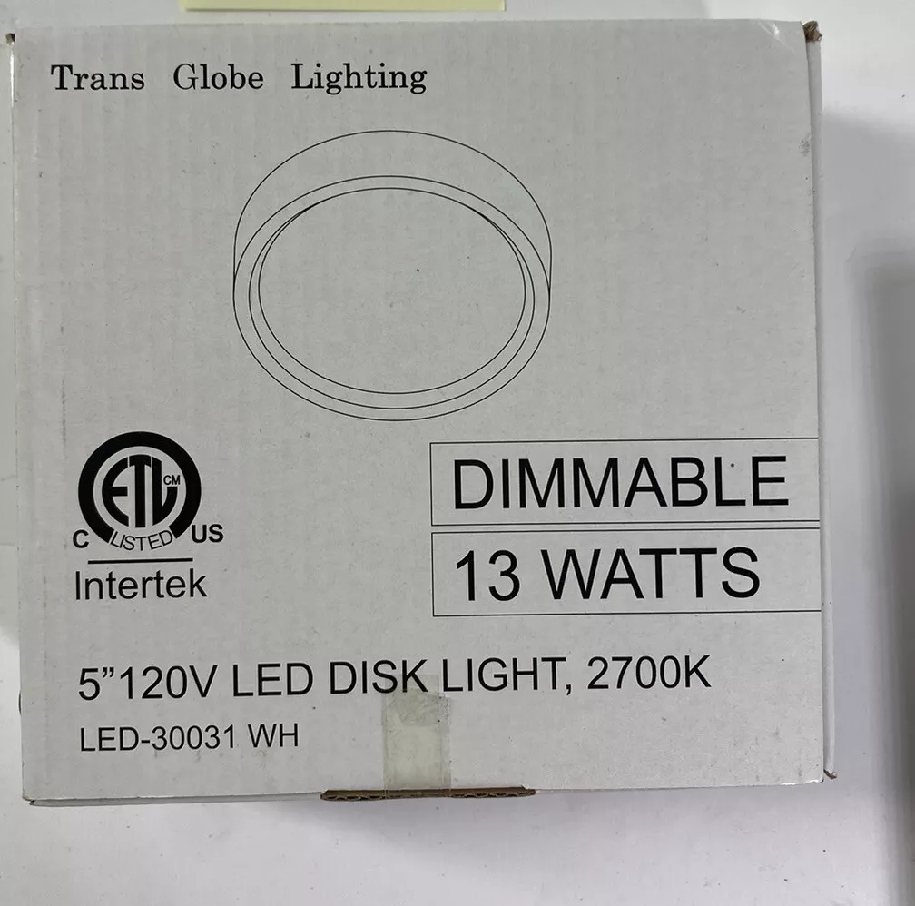 Intertek LED Disk Light 5