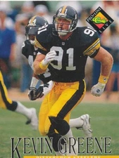 Kevin Greene 1994 Classic Pro Line Live #122 Steelers football card
