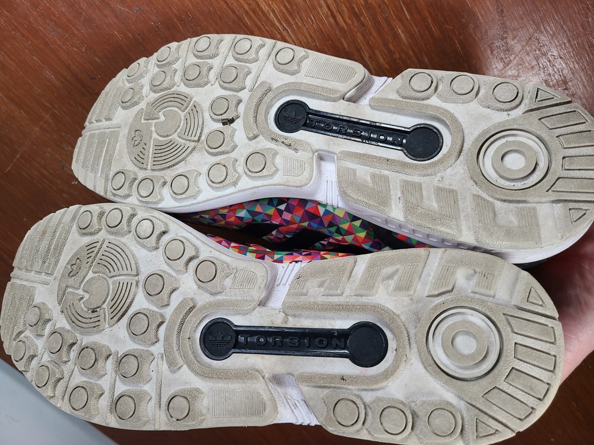 Adidas Torsion ZX Flux MultiColor Prism Running Shoes M19845 Adidas Torsion ZX Flux MultiColor Prism Running Shoes M19845
