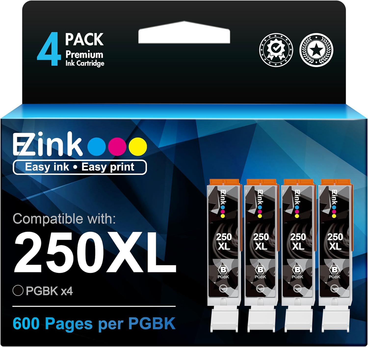(TM Compatible Ink Cartridge Replacement for Canon PGI-250XL PGI 250 XL