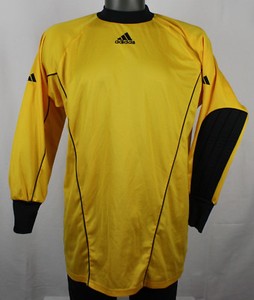 yellow goalie jersey